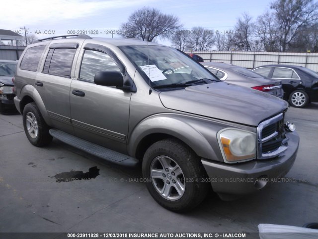 1D4HD48D45F570323 - 2005 DODGE DURANGO SLT GOLD photo 1