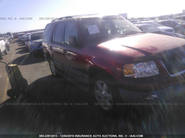 1FMPU16536LA45416 - 2006 FORD EXPEDITION XLT RED photo 1