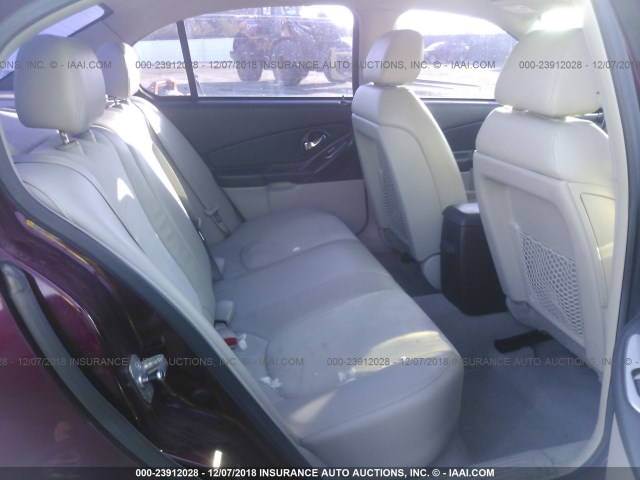 1G1ZU57N87F195789 - 2007 CHEVROLET MALIBU LTZ ბურგუნდია ფოტო 8