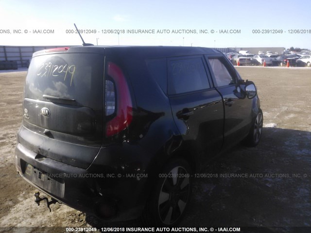 KNDJX3A59F7214920 - 2015 KIA SOUL ! BLACK photo 4