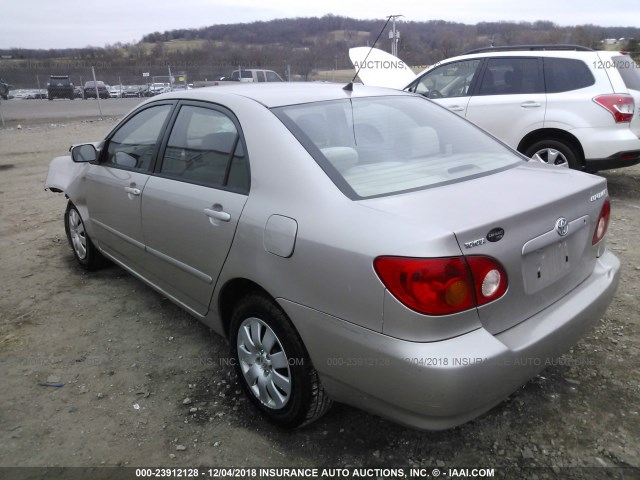 1NXBR32EX3Z128330 - 2003 TOYOTA COROLLA CE/LE/S TAN photo 3