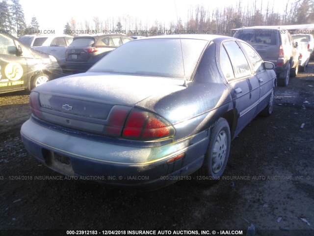 2G1WL52M3W1134313 - 1998 CHEVROLET LUMINA LS BLUE photo 4