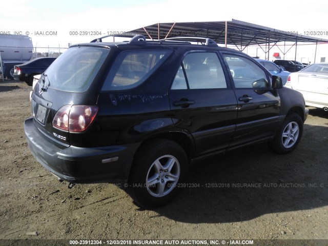 JT6GF10UXX0006928 - 1999 LEXUS RX 300 BLACK photo 4