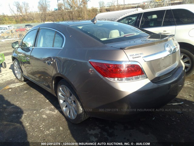 1G4GB5ER4CF315975 - 2012 BUICK LACROSSE CONVENIENCE GRAY photo 3