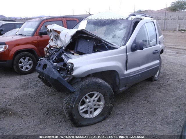 1J4GW48S54C276618 - 2004 JEEP GRAND CHEROKEE LAREDO/COLUMBIA/FREEDOM 灰色 照片 2