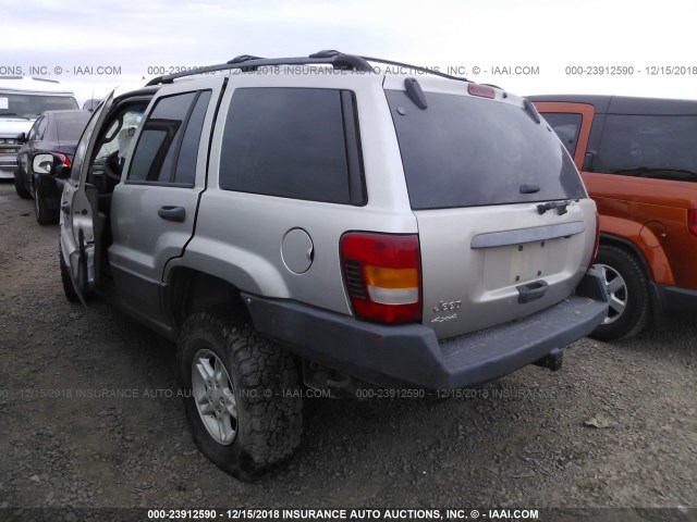 1J4GW48S54C276618 - 2004 JEEP GRAND CHEROKEE LAREDO/COLUMBIA/FREEDOM 灰色 照片 3