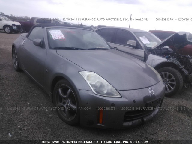 JN1BZ36A37M652911 - 2007 NISSAN 350Z ROADSTER GRAY photo 1