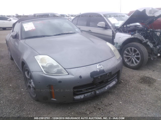 JN1BZ36A37M652911 - 2007 NISSAN 350Z ROADSTER GRAY photo 6