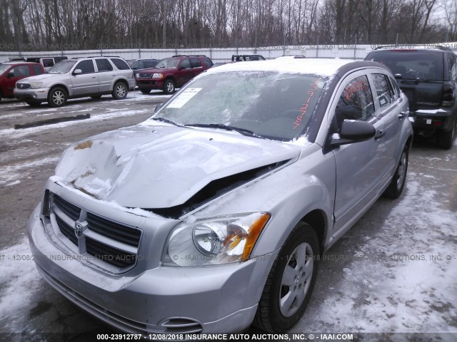 1B3HB28B78D630019 - 2008 DODGE CALIBER SILVER photo 2