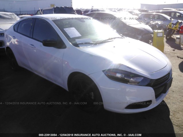 1C3CDFBB7FD368698 - 2015 DODGE DART SXT WHITE photo 1