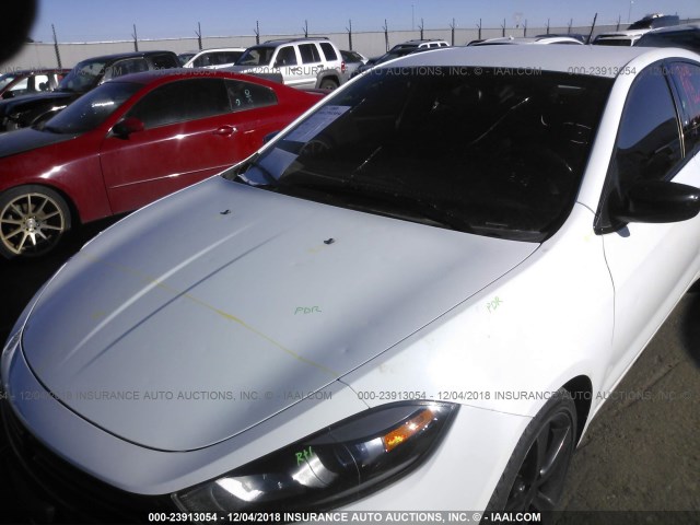 1C3CDFBB7FD368698 - 2015 DODGE DART SXT WHITE photo 6