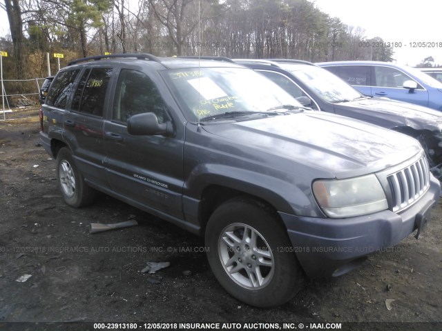 1J4GW48N64C404505 - 2004 JEEP GRAND CHEROKEE LAREDO/COLUMBIA/FREEDOM GRAY photo 1