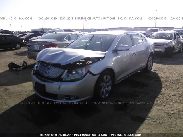 1G4GD5E37CF131698 - 2012 BUICK LACROSSE PREMIUM SILVER photo 2