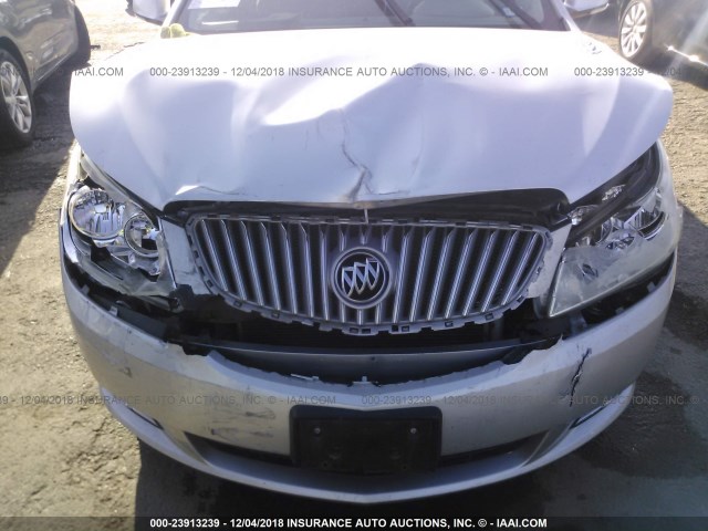 1G4GD5E37CF131698 - 2012 BUICK LACROSSE PREMIUM SILVER photo 6