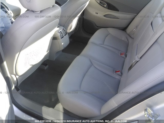 1G4GD5E37CF131698 - 2012 BUICK LACROSSE PREMIUM SILVER photo 8