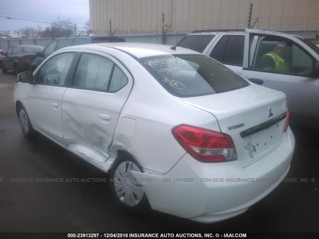 ML32F3FJ8JHF11912 - 2018 MITSUBISHI MIRAGE G4 ES Ağ foto 3