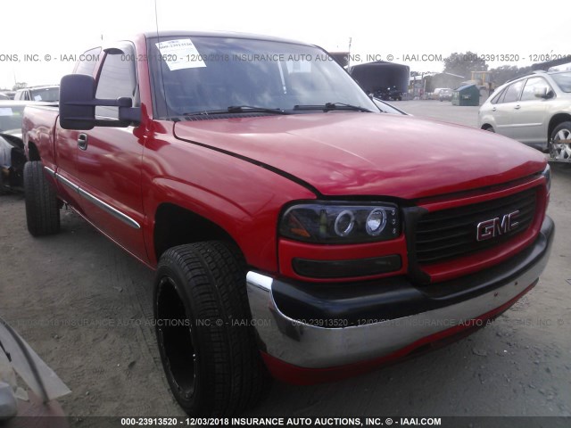 2GTEK19V9Y1165811 - 2000 GMC NEW SIERRA K1500 RED photo 1