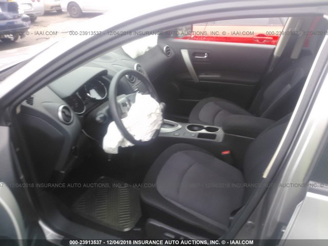 JN8AS5MT5CW607081 - 2012 NISSAN ROGUE S/SV GRAY photo 5