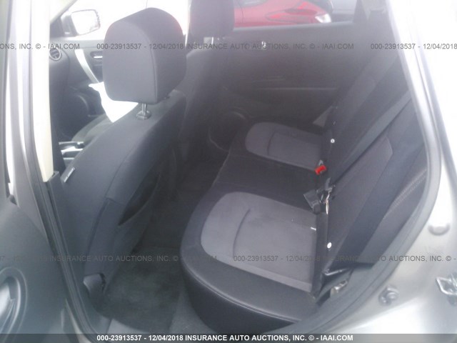 JN8AS5MT5CW607081 - 2012 NISSAN ROGUE S/SV GRAY photo 8