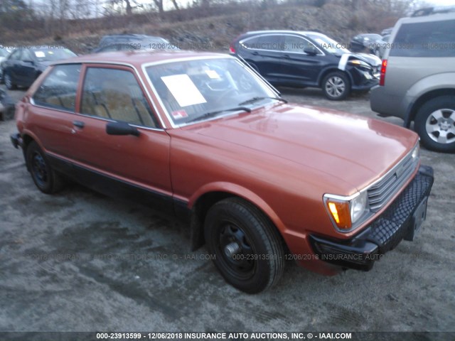 JT2AL22G7B2291386 - 1981 TOYOTA TERCEL DELUXE ORANGE photo 1