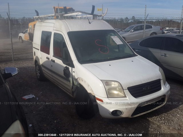 NM0LS7BN6BT045029 - 2011 FORD TRANSIT CONNECT XLT WHITE photo 1