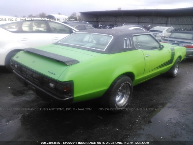 4G21S178967 - 1974 FORD TORINO GREEN photo 4