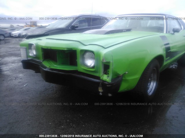 4G21S178967 - 1974 FORD TORINO GREEN photo 6