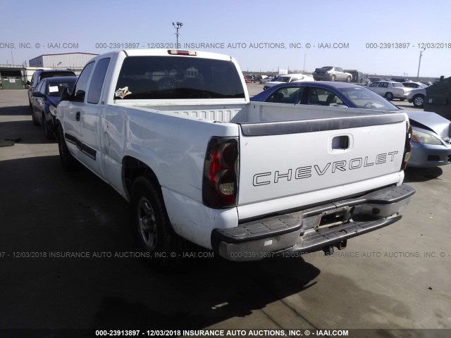 2GCEC19V041375267 - 2004 CHEVROLET SILVERADO C1500 WHITE photo 3