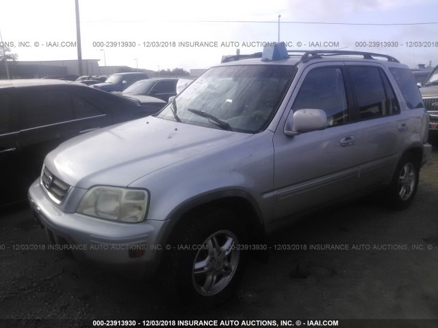 JHLRD18791C008765 - 2001 HONDA CR-V SE/LE SILVER photo 2