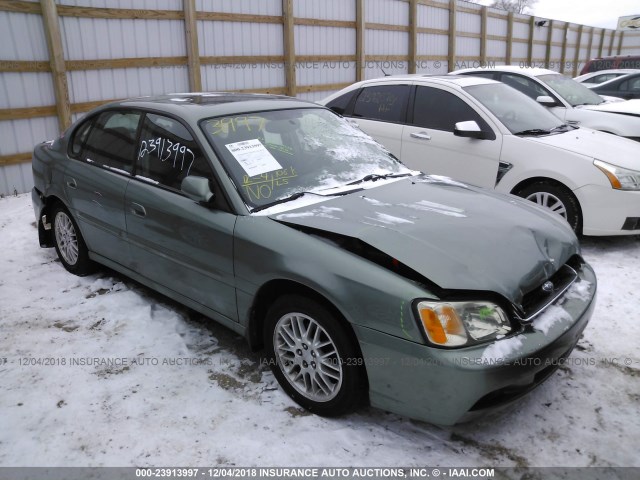 4S3BE625147205068 - 2004 SUBARU LEGACY L SPECIAL GREEN photo 1