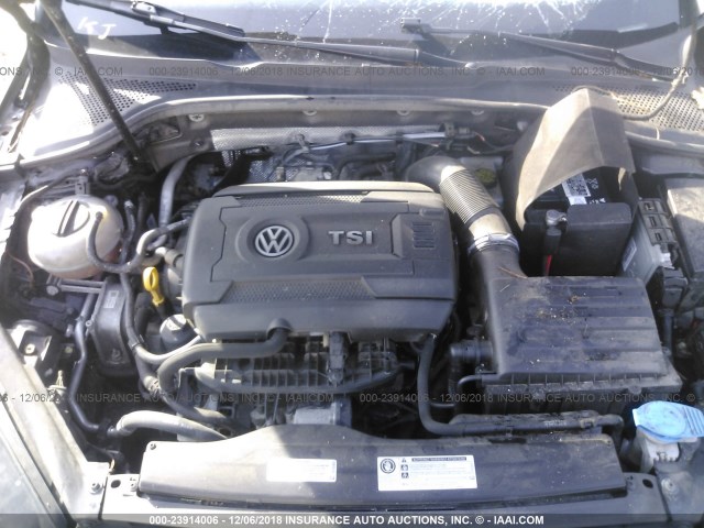 3VW817AU4FM063017 - 2015 VOLKSWAGEN GOLF BLACK photo 10