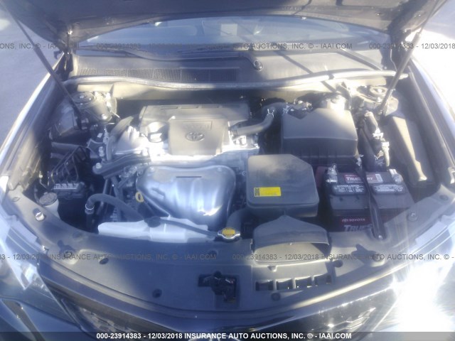 4T1BF1FK8CU636079 - 2012 TOYOTA CAMRY SE/LE/XLE 黑色 照片 10