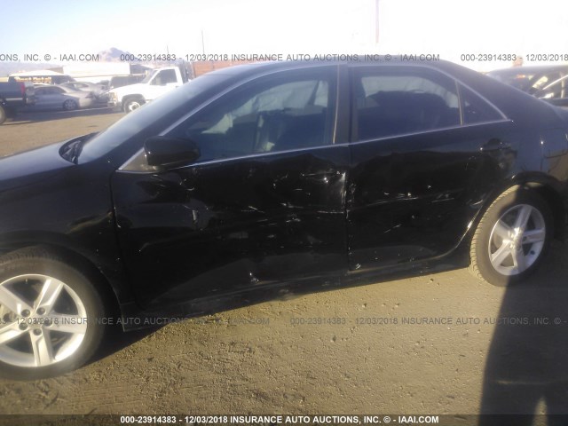 4T1BF1FK8CU636079 - 2012 TOYOTA CAMRY SE/LE/XLE 黑色 照片 6