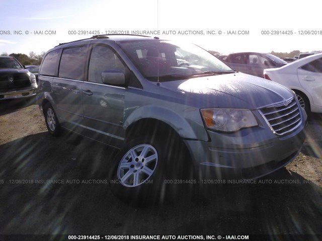 2A8HR54P18R758887 - 2008 CHRYSLER TOWN & COUNTRY TOURING TEAL photo 1