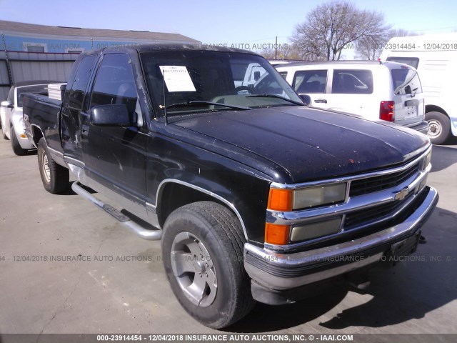 2GTEK19K7S1587699 - 1995 GMC SIERRA K1500 BLACK photo 1