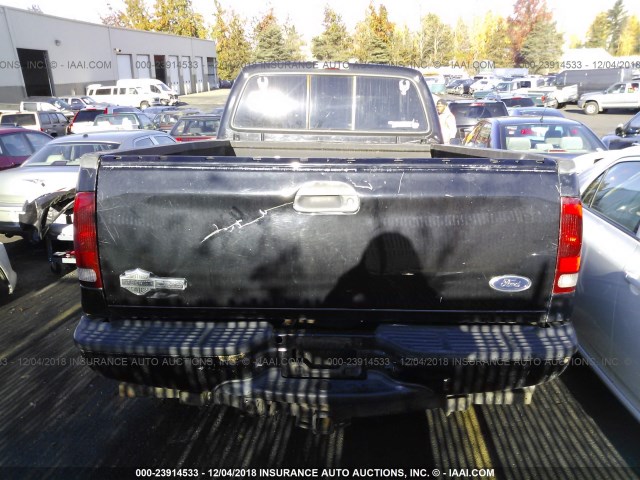 1FTWW31P45EB43274 - 2005 FORD F350 SRW SUPER DUTY BLACK photo 8