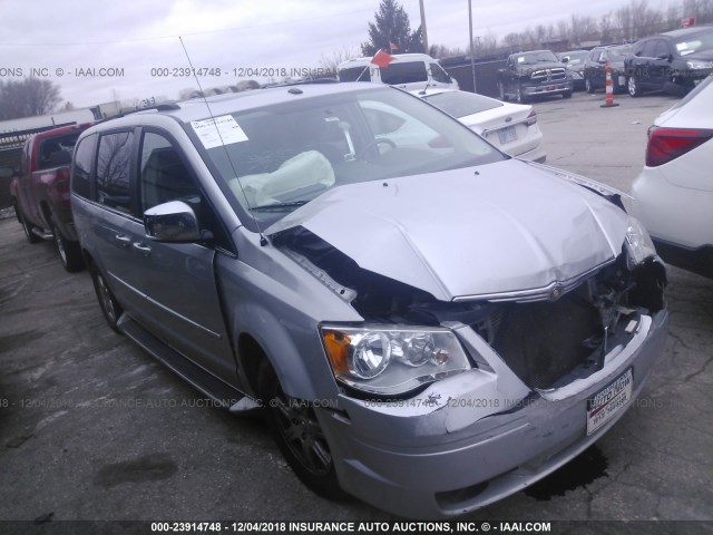 2A4RR5D10AR187724 - 2010 CHRYSLER TOWN & COUNTRY TOURING SILVER photo 1