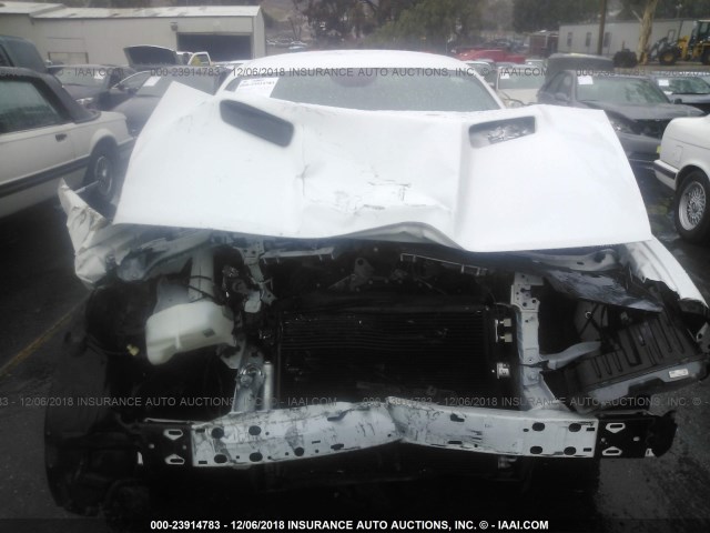 2C3CDZAG8FH821390 - 2015 DODGE CHALLENGER SXT WHITE photo 6