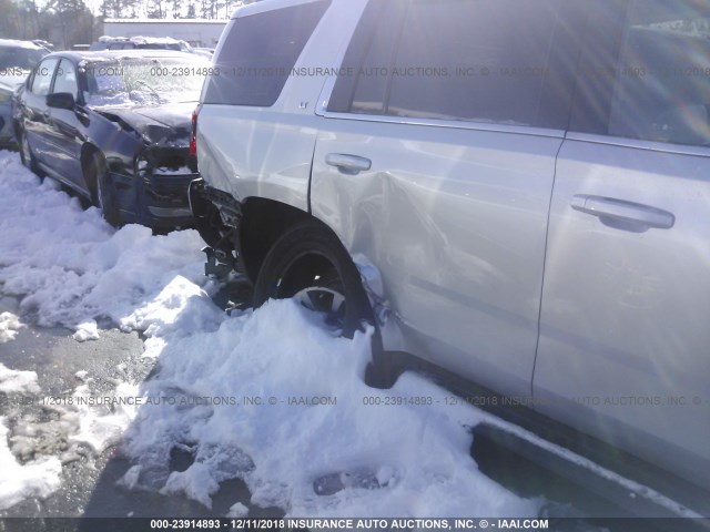 1GNSKBKC6GR181480 - 2016 CHEVROLET TAHOE SILVER photo 6