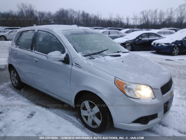 KL1TD6DE9BB136829 - 2011 CHEVROLET AVEO LS/LT Gümüş foto 1