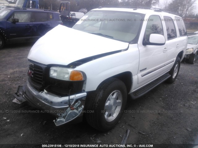 1GKEK13Z04R254099 - 2004 GMC YUKON WHITE photo 2