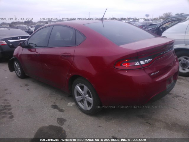 1C3CDFFA8GD816188 - 2016 DODGE DART SXT SPORT RED photo 3