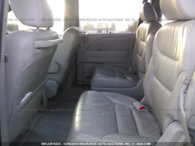 5FNRL38648B075340 - 2008 HONDA ODYSSEY EXL GRAY photo 8