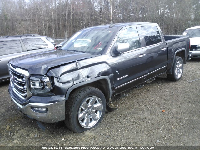 3GTU2NEC4GG117002 - 2016 GMC SIERRA K1500 SLT GRAY photo 2