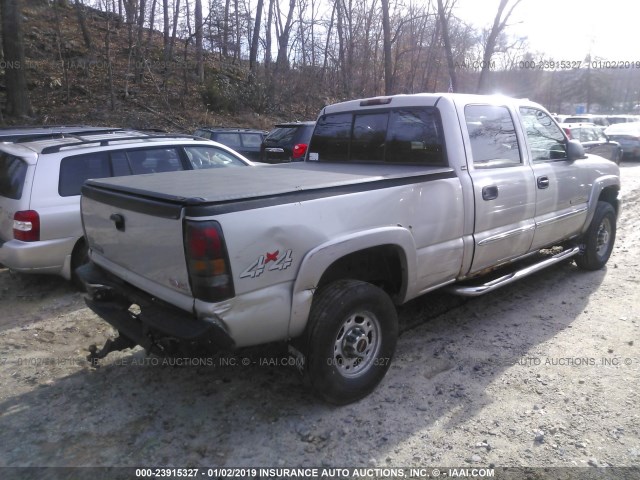 1GTHK23U14F221696 - 2004 GMC SIERRA K2500 HEAVY DUTY TAN photo 4