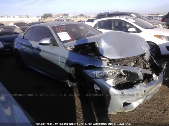 WBS3U9C53GP969198 - 2016 BMW M4 SILVER photo 1