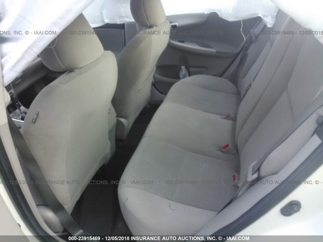 5YFBU4EE5DP096034 - 2013 TOYOTA COROLLA S/LE WHITE photo 8