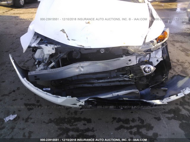 JH4CU2F69CC002551 - 2012 ACURA TSX TECH WHITE photo 6