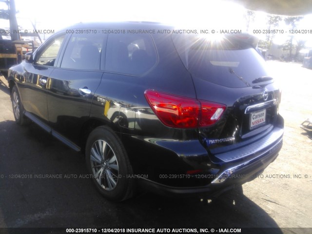 5N1DR2MN1HC688010 - 2017 NISSAN PATHFINDER S/SV/SL/PLATINUM BLACK photo 3