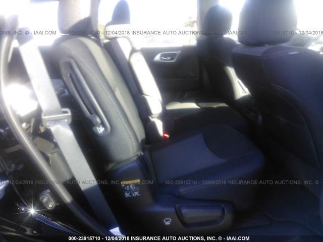 5N1DR2MN1HC688010 - 2017 NISSAN PATHFINDER S/SV/SL/PLATINUM BLACK photo 8